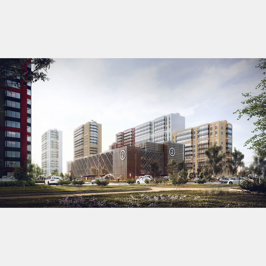 Квартира-студия, 24,6 м², 1/21 эт.