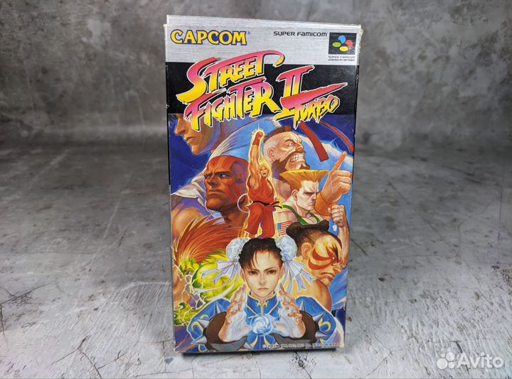 Street Fighter II Turbo на Super Famicom snes