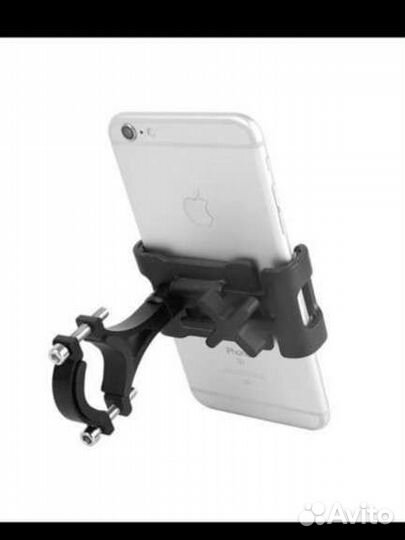 Металлический держатель для телефона на велосипед