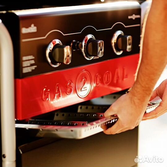 Гриль газ+уголь Char-Broil Hybrid