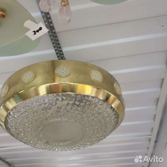 Светильник винтажный гдр