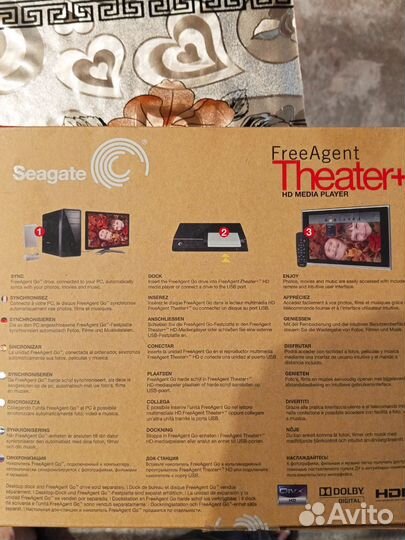 Медиаплеер Seagate Free Agent Theater+