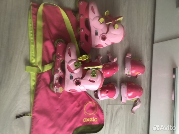 Детские ролики и защита