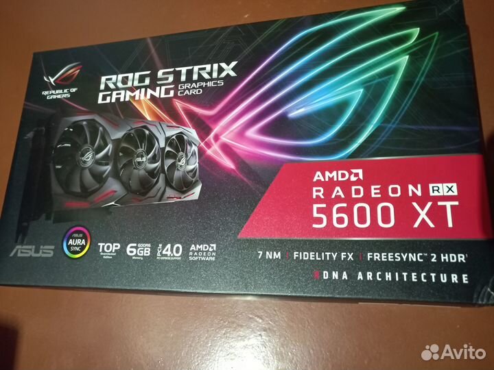 Видеокарта rx 5600 xt