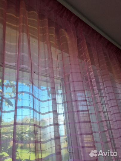 Шторы тюль 2шт