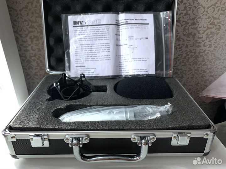 Студийный микрофон Invotone SM 150B (XLR)