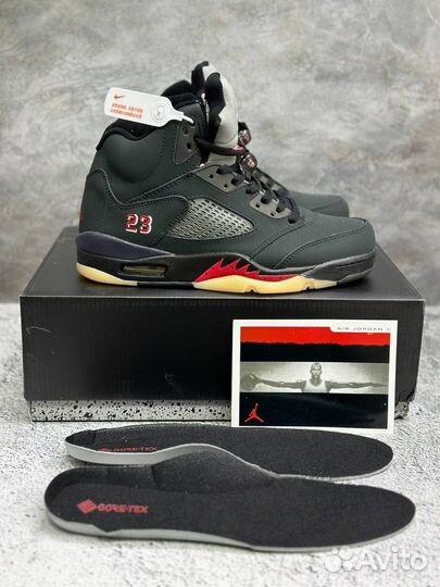 Кроссовки Nike air Jordan 5 gore Tex