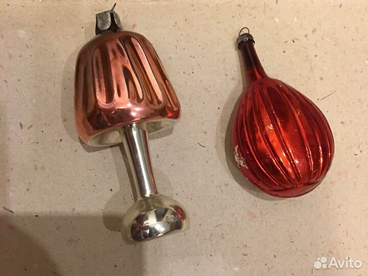 Елочные игрушки СССР