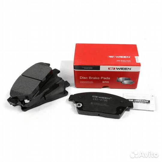 Колодки тормозные передние Ween 151-2730