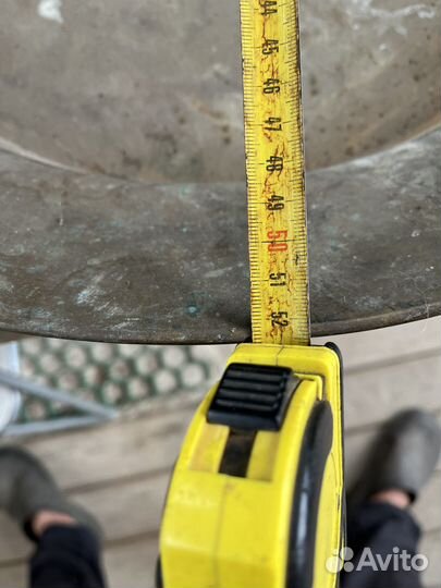 Таз латунный СССР