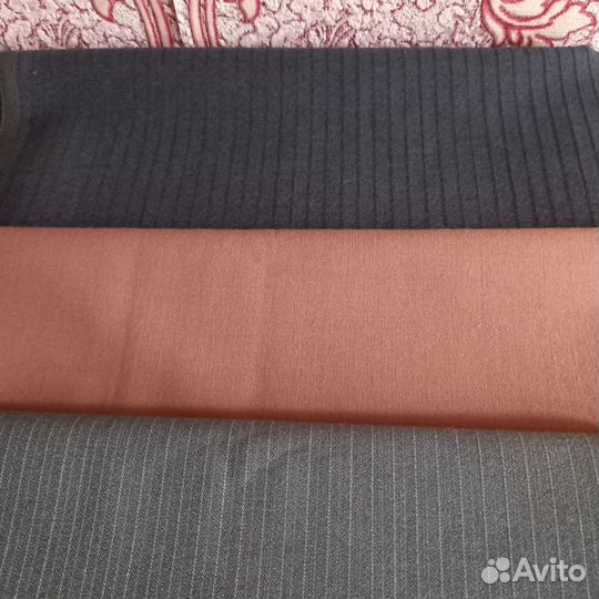 Отрез костюмной ткани.Шерсть.ссср.Винтаж