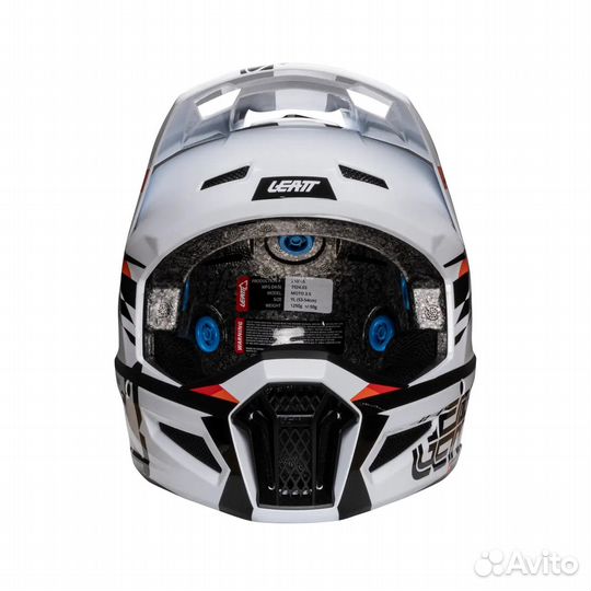 Белый Детский Шлем Leatt Moto 3.5 Jr V25 White