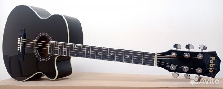 Электроакустическая гитара Fabio F4050BK EQ новая