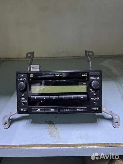 Магнитола toyota 86120-60L80