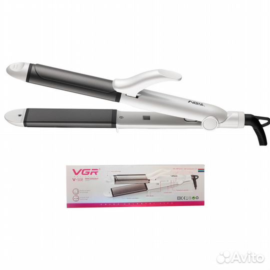 Плойка - щипцы для выпрямления волос VGR V-558