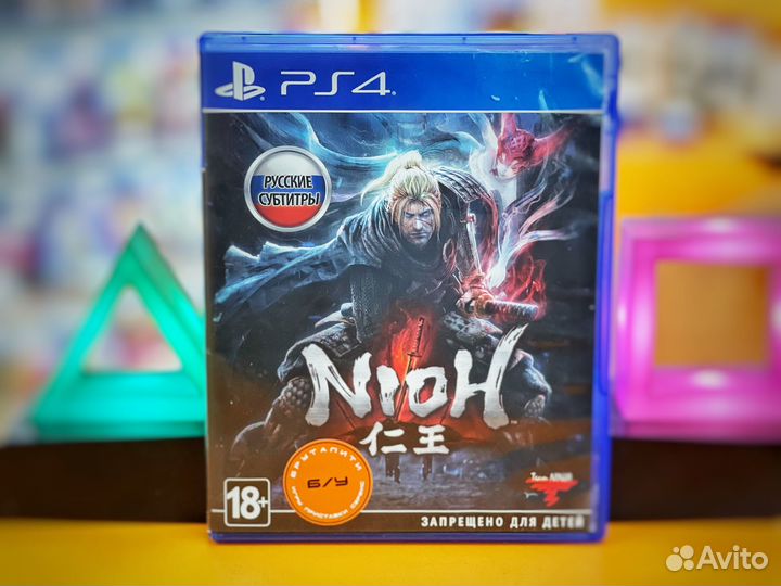 Диски игры для ps4 Nioh