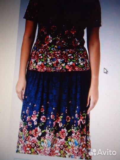 Костюм/платье жен новый лето ажурн 48/50р москва