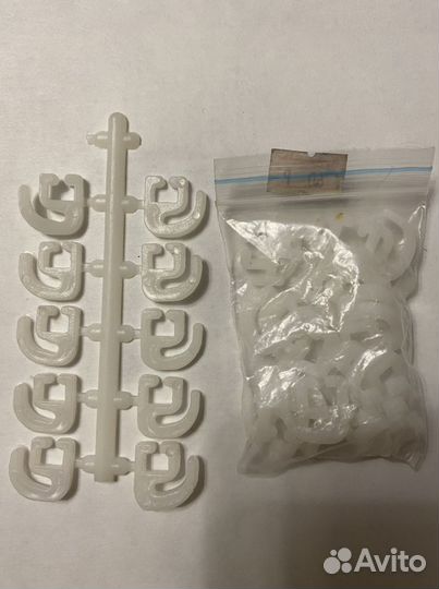 Крючки для гардины разные новые