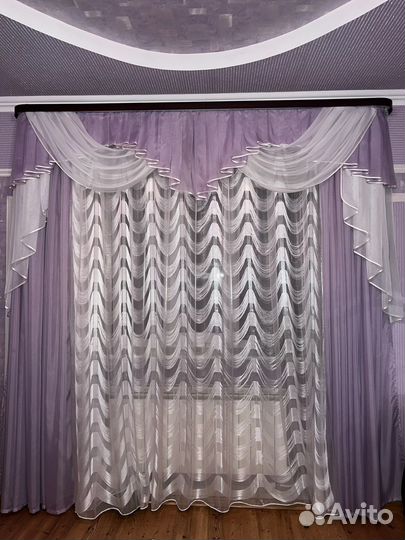 Шторы с ламбрикеном