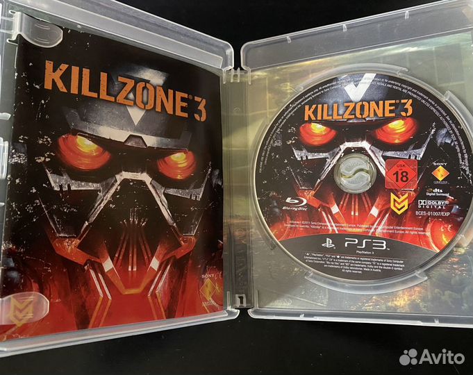 Игра Killzone 3 (Диск PS3)