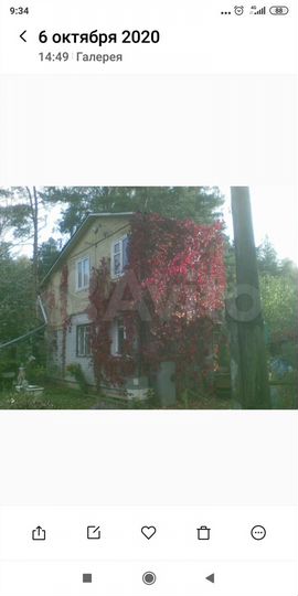 Дача 50 м² на участке 6 сот.