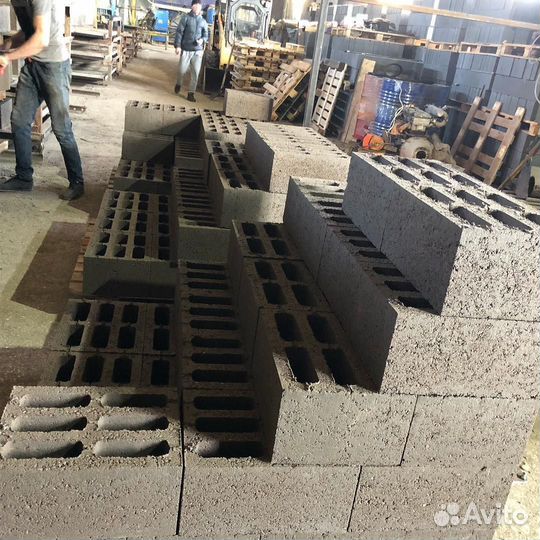 Керамзитобетонные блоки 390х90х188 М35