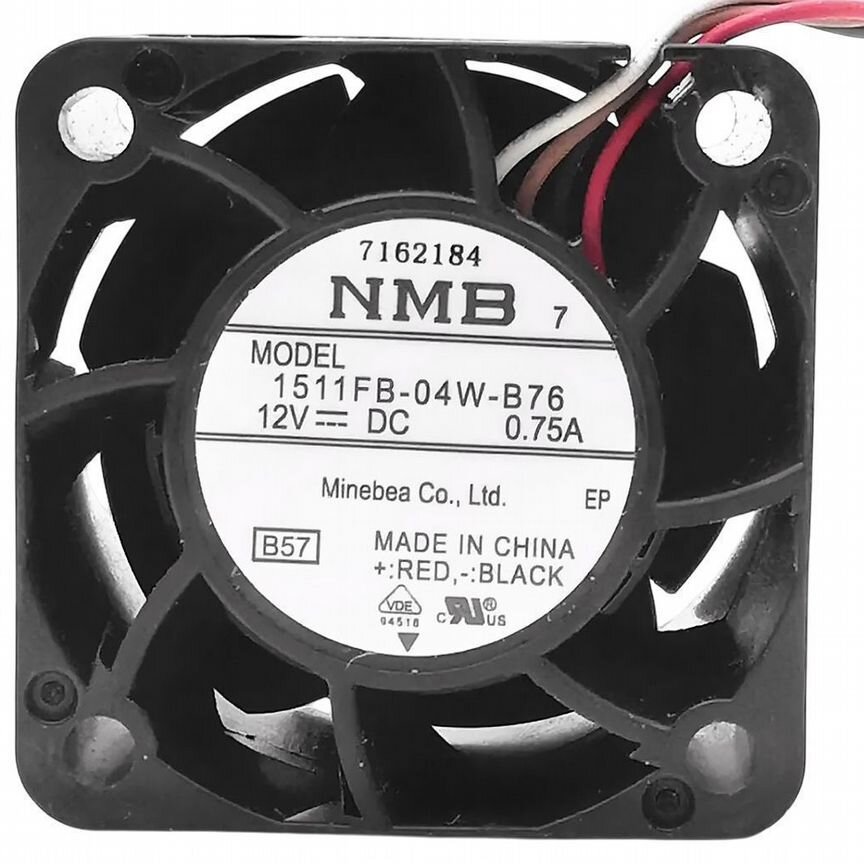 [1511FB-04W-B76] Вентилятор Nmb 12v 1511fb-04w-B76
