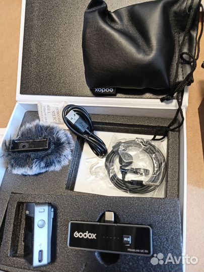 Петличная радиосистема Godox MoveLink UC1 для смар