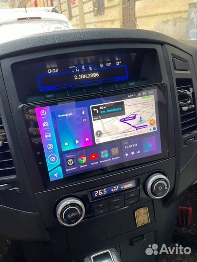 Магнитола Teyes на Mitsubishi Pajero