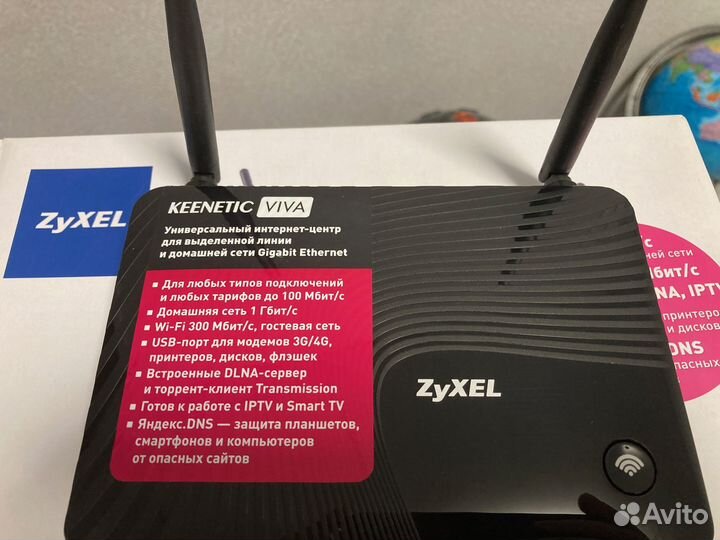 Роутер Zyxel Viva Гигабитный