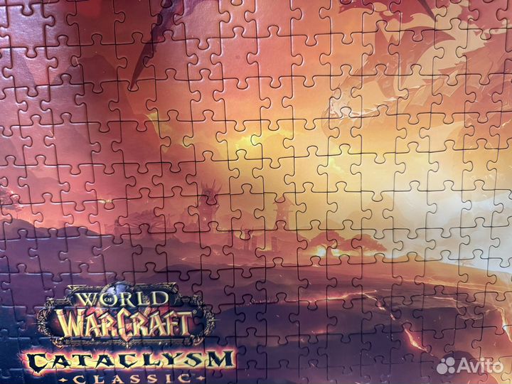 Пазл world of warcraft cataclysm classic 1000