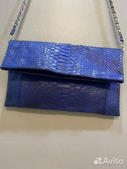 Клатч натуральная кожа, с Бали