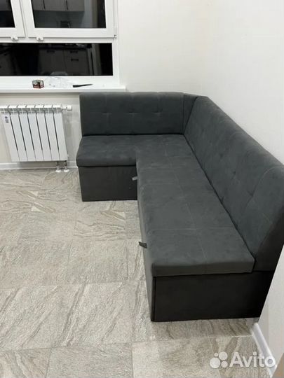 Кухонный диван из велюра от производителя