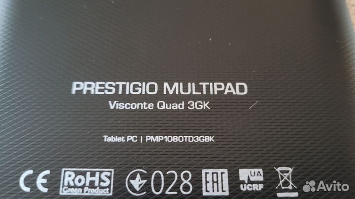 Планшет Prestigio MultiPad Visconte Quad 3GK 16 Гб