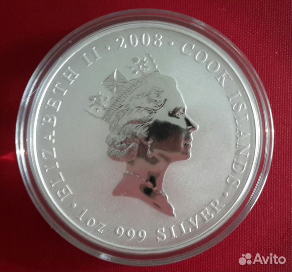 Набор монет 4 шт. Пионы цветы небесной красоты