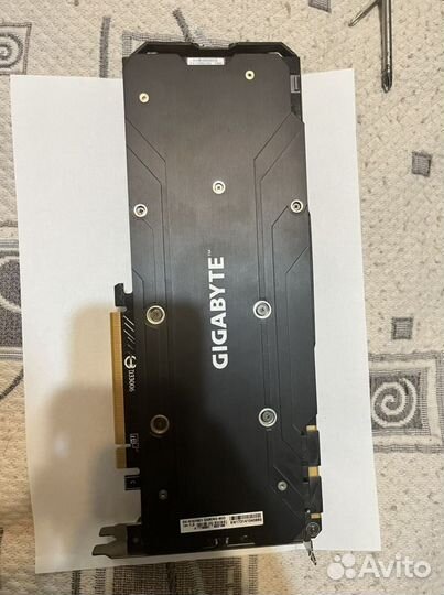 Видеокарта gtx 1070 Gigabyte Gaming