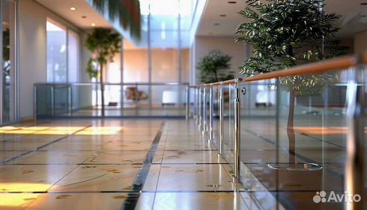 Ограждения из стекла на заказ