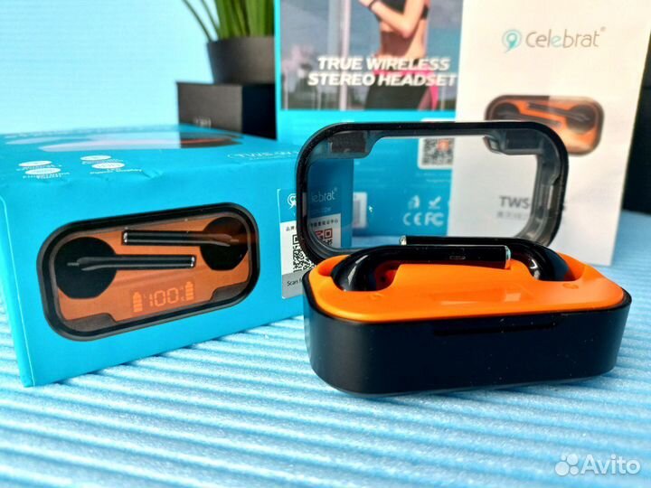 Наушники беспроводные bluetooth TWS W15