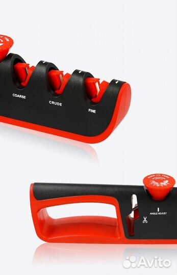 Точилка для ножей и ножниц с регулируемым углом