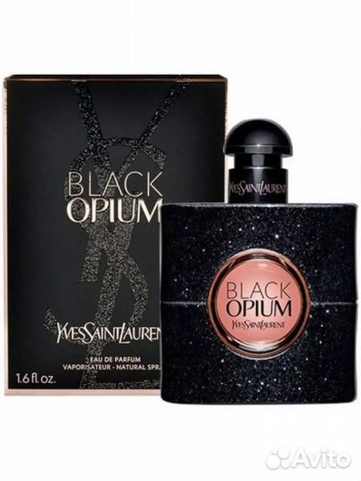 Духи женские Блэк Опиум Yves Saint Laurent Black