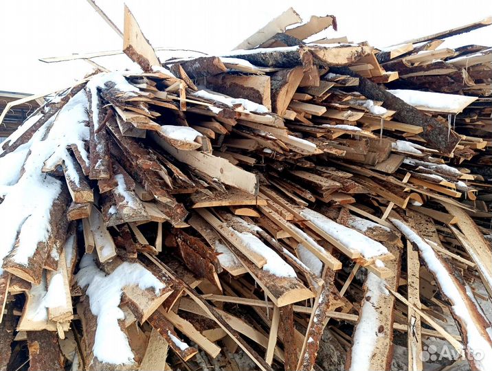 Горбыль на дрова от 3м3