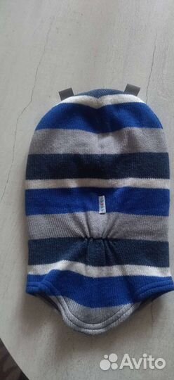 Шапка шлем для мальчика 48 50