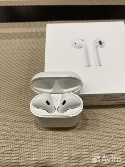 Беспроводные наушники apple airpods 2