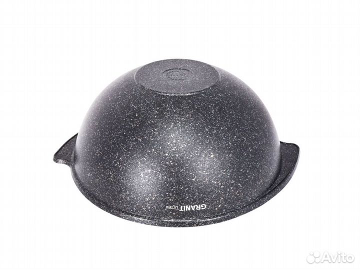 Казан с антипригарным покрытием с крышкой для