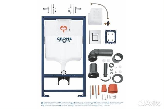 Инсталляция Grohe с унитазом