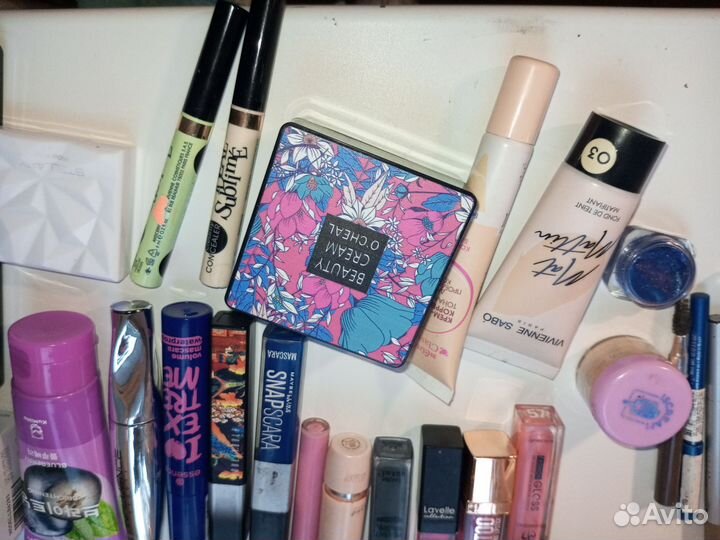 Большой пакет косметики