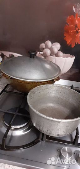 Казань 3 литра, котелок 2 литра все вместе за 600