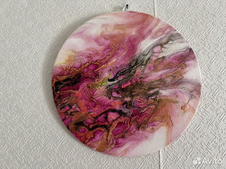 Картина флюид-арт 