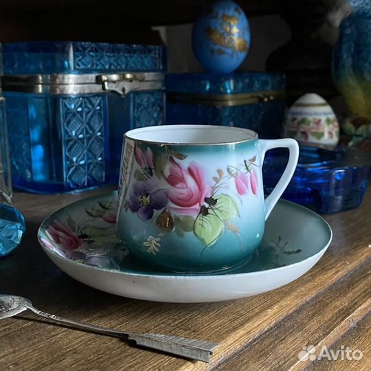 Чайная пара День Рождения бывш.фабр. Кузнецова