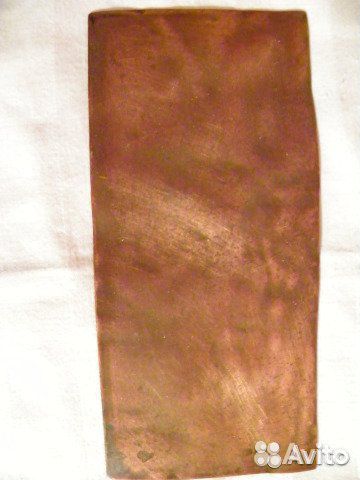 Медная пластина